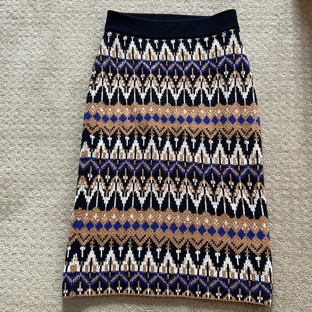 Anthropologie Sweater midi skirt